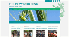 Desktop Screenshot of crawfordfund.org